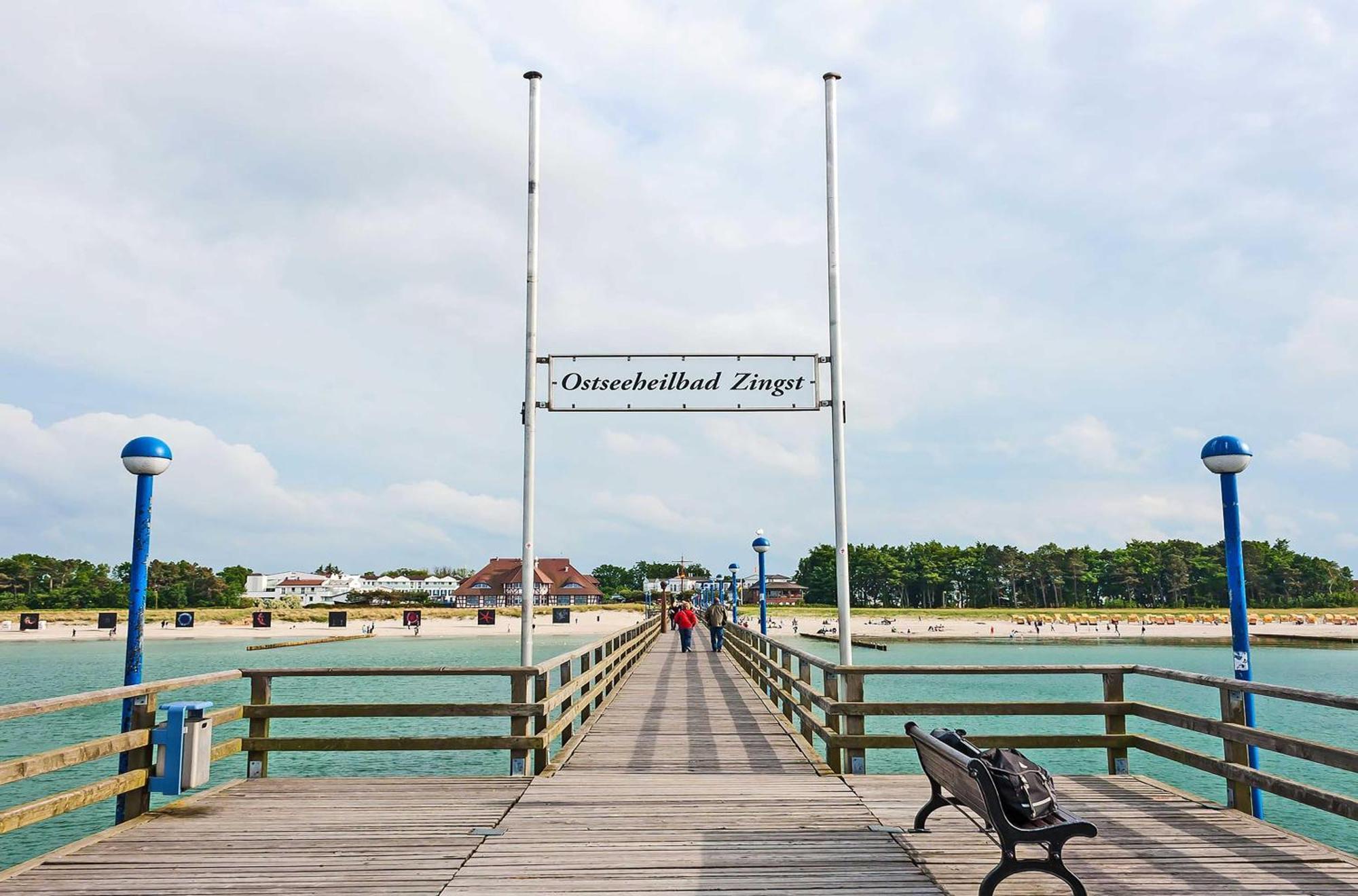 Strandhafer An Der Seebruecke Zingst Zewnętrze zdjęcie